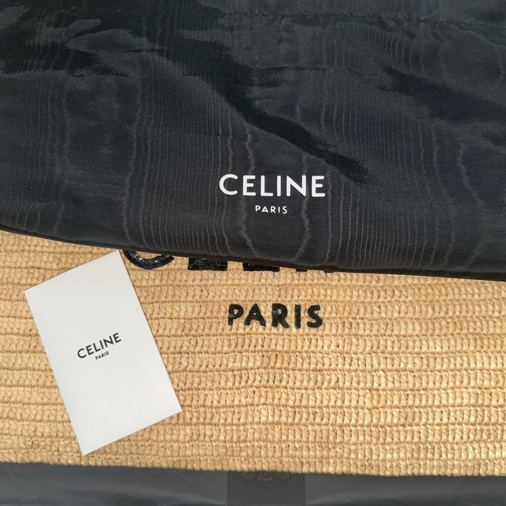 Celine Raffia Clutch - Picture 4 of 5